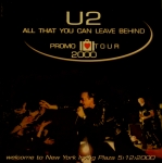 U2: Welcome To New York Irving Plaza (Lemon Records)