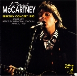 Paul McCartney: Berkeley Concert 1990 (Yellow Cat)