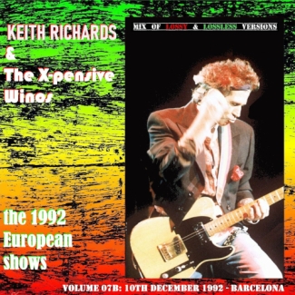 Keith Richards: Barcelona 2 - The 1992 European Shows (StonyRoad)