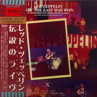 Led Zeppelin: How The East Was Won (Empress Valley Supreme Disc)