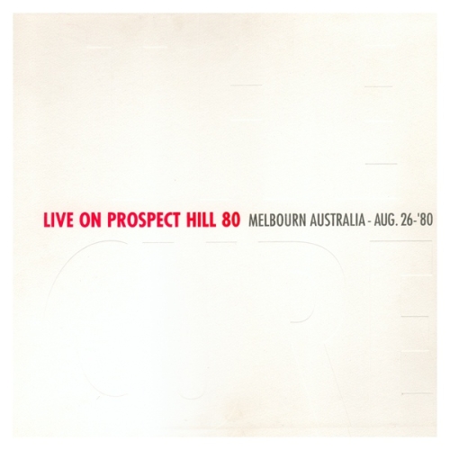 The Cure: Live On Prospect Hill 80 (Men At Work)