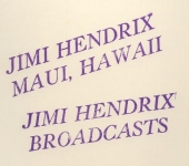 Jimi Hendrix: Broadcasts / Maui Hawaii (Trade Mark Of Quality)